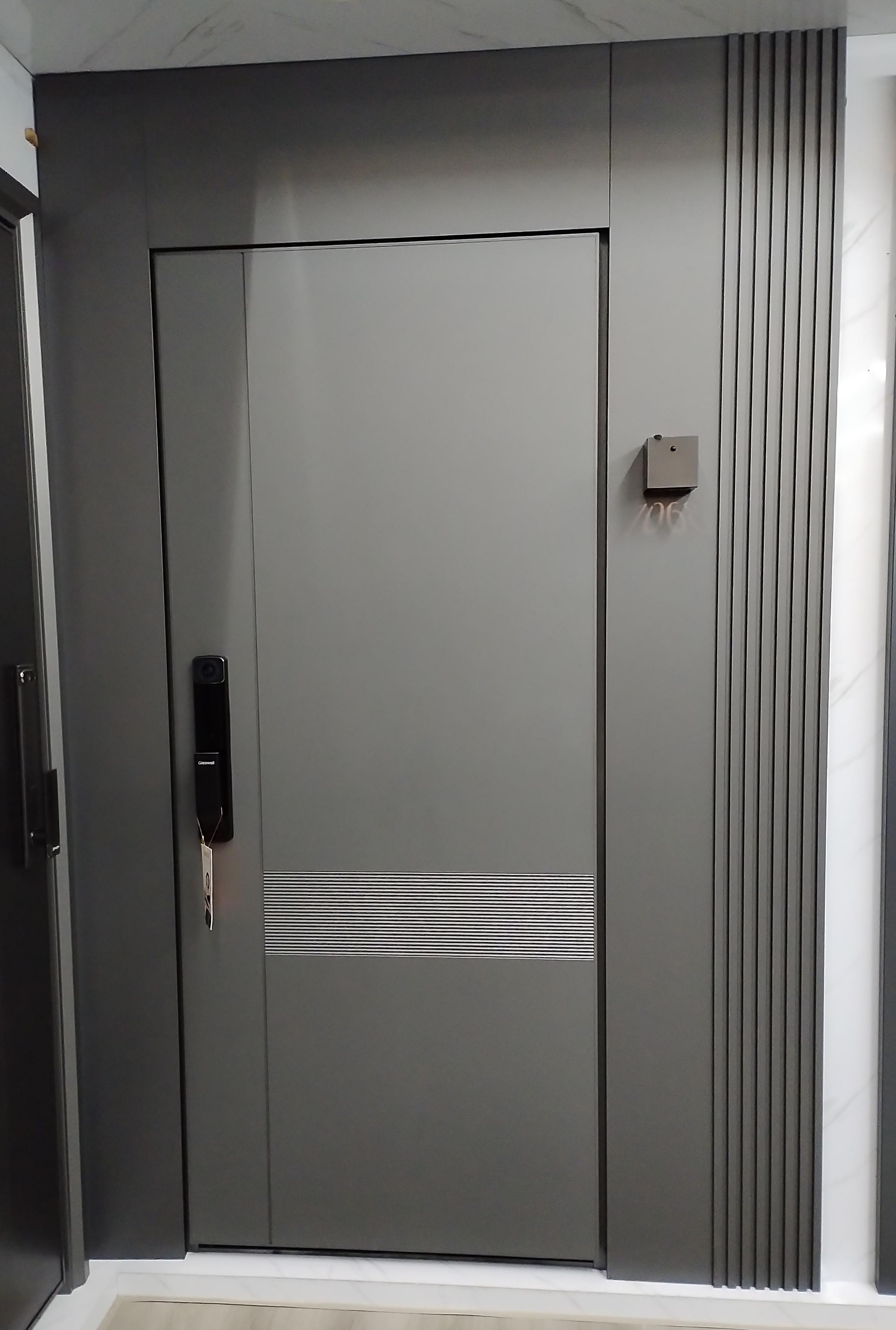 铸铝单门